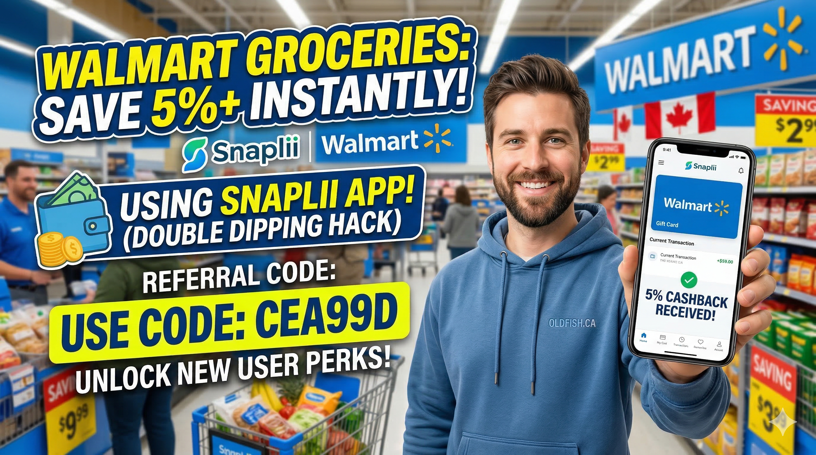 How I Save 5%+ at Walmart - My “Secret Weapon” for Grocery Shopping in Canada